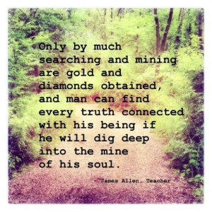 Soul-searching.