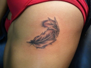 Small Rib Cage Tattoos For Women