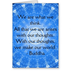 Zen Buddhist inspirational quote Cards