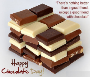 ... good friend with chocolate happy chocolate day linda grayson http