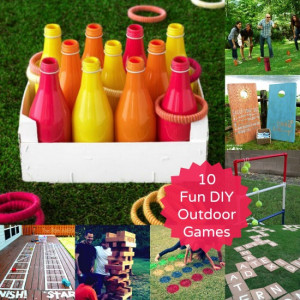 10 Amazingly Fun DIY Outdoor Games 1 of 11