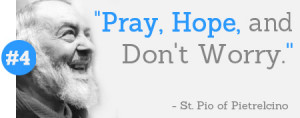 ... inspiring quotes from Saints (including a few not yet canonized