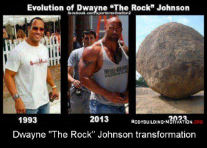 Dwayne Johnson Body Transformation