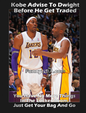 Kobe Advise to Howard before he get traded