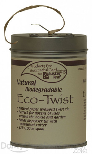 Luster Leaf Rapiclip Natural Biodegradable Eco Twist Tie