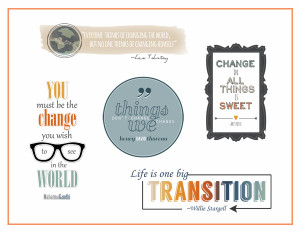 CHANGE Quotes and Word Art for your Scrapbook Pages