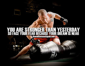 fear # quote # strong # mma # dream # motivation # motivational ...