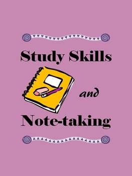 Study Skills and Note-taking. Covers good study habits and Cornell ...