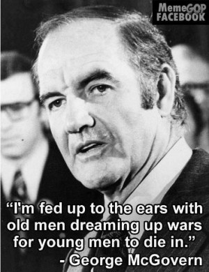 George McGovern, 1922-2012 ~~~First presidential election in ...