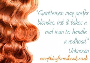 Quotes about Redheads