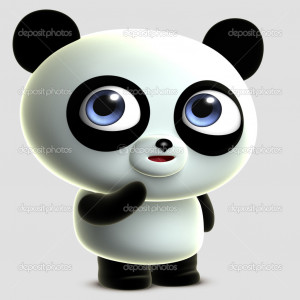Cute Cartoon Panda Desktop Backgrounds
