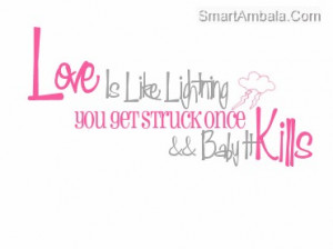 Love Is Like A Lighting