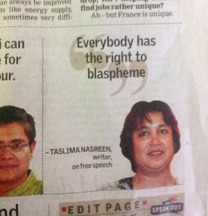 Taslima Nasrin Blog...