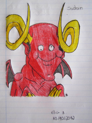 Satan from Leo and Satan by GreenDayFanGirl