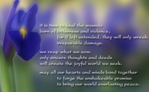 Beautiful thoughts – It is time to heal the wounds quotes