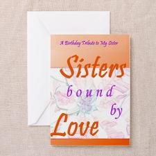 Sisters Sentimental Greeting Card for