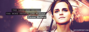 Emma Watson Quote Facebook Cover