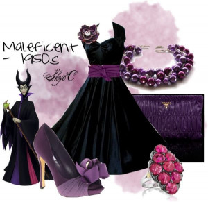 maleficient quotes | Maleficent 1950s Outfit