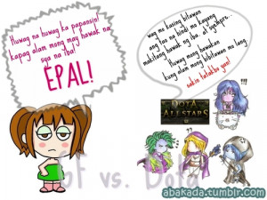 dota tagalog quotes