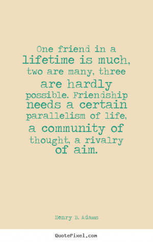Lifetime Friendship Quotes