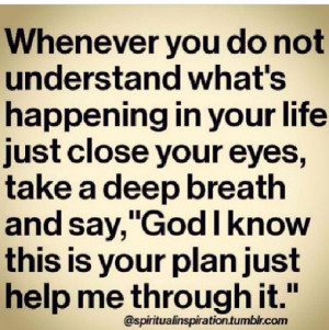 God's plan