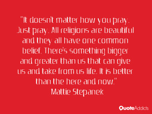 Mattie Stepanek Quotes