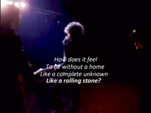 bob dylan like a rolling stone animated GIF