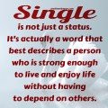 Single is not just a status. It’s actually a word that best ...