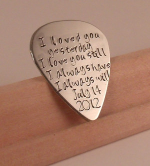 Love quotes Guitar Pick- so cute: Guitar Picks, Cute Father Day Quotes ...