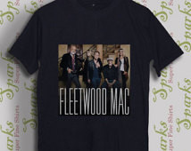 Fleetwood mac shirt Fleetwood mac tshirt black shirt white shirt for ...