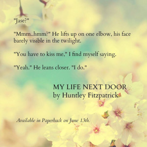 My Life Next Door By Huntley Fitzpatrick