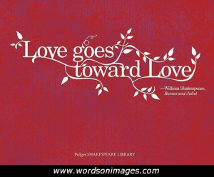 Love quotes from romeo and juliet
