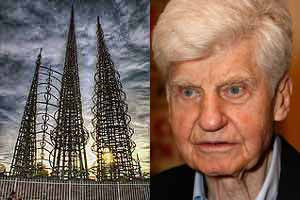 William T Cartwright helped to save Watts Towers