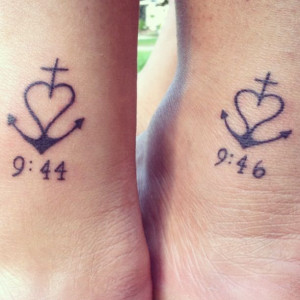 Twin Sister Quotes For Tattoos Like. my sister and i got