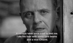 Silence Of The Lambs Quotes Some fava beans and a nice