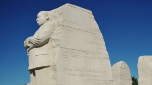 Words on the National Memorial in D.C. honoring Dr. King