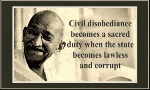 Happy Civil Disobedience Day aka MLK Day