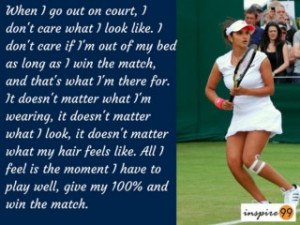 ... look like quote, quote on looks, sania mirza inspirational quote