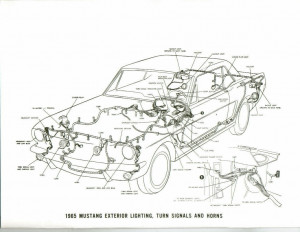 ford mustang wiring diagram 1964