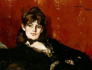Edouard Manet, Portrait de Berthe Morisot étendue (1873)