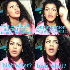 Bish whet? by Toni Romiti: Romitigang