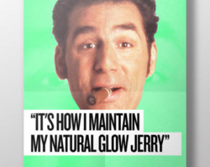 PRINTABLE Seinfeld Quotes: Cosmo Kramer - Poster Wall Art Typography ...