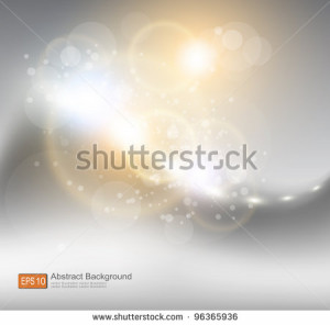 Abstract bright shine background with place for text - stock vector