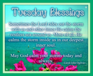 TUESDAY BLESSINGS