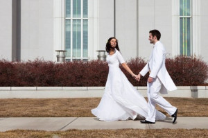 What to wear in an LDS temple, photo by Wasatch Studios, WeddingLDS ...
