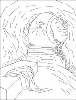 Easter Coloring Pages For Kids Catholic