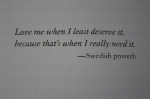 Swedish Proverb