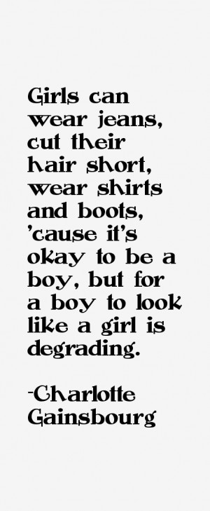 Charlotte Gainsbourg Quotes & Sayings