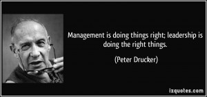 More Peter Drucker Quotes