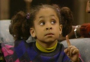 Raven-Symone como Olivia no Show de Cosby (Foto: Reprodução)